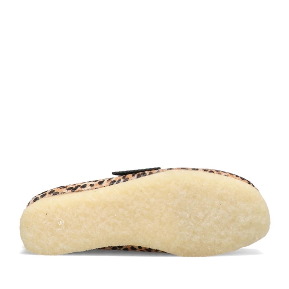 RARE Clarks Pony Fur Leopard Print Wallabees SZ9 - Picture 5 of 16